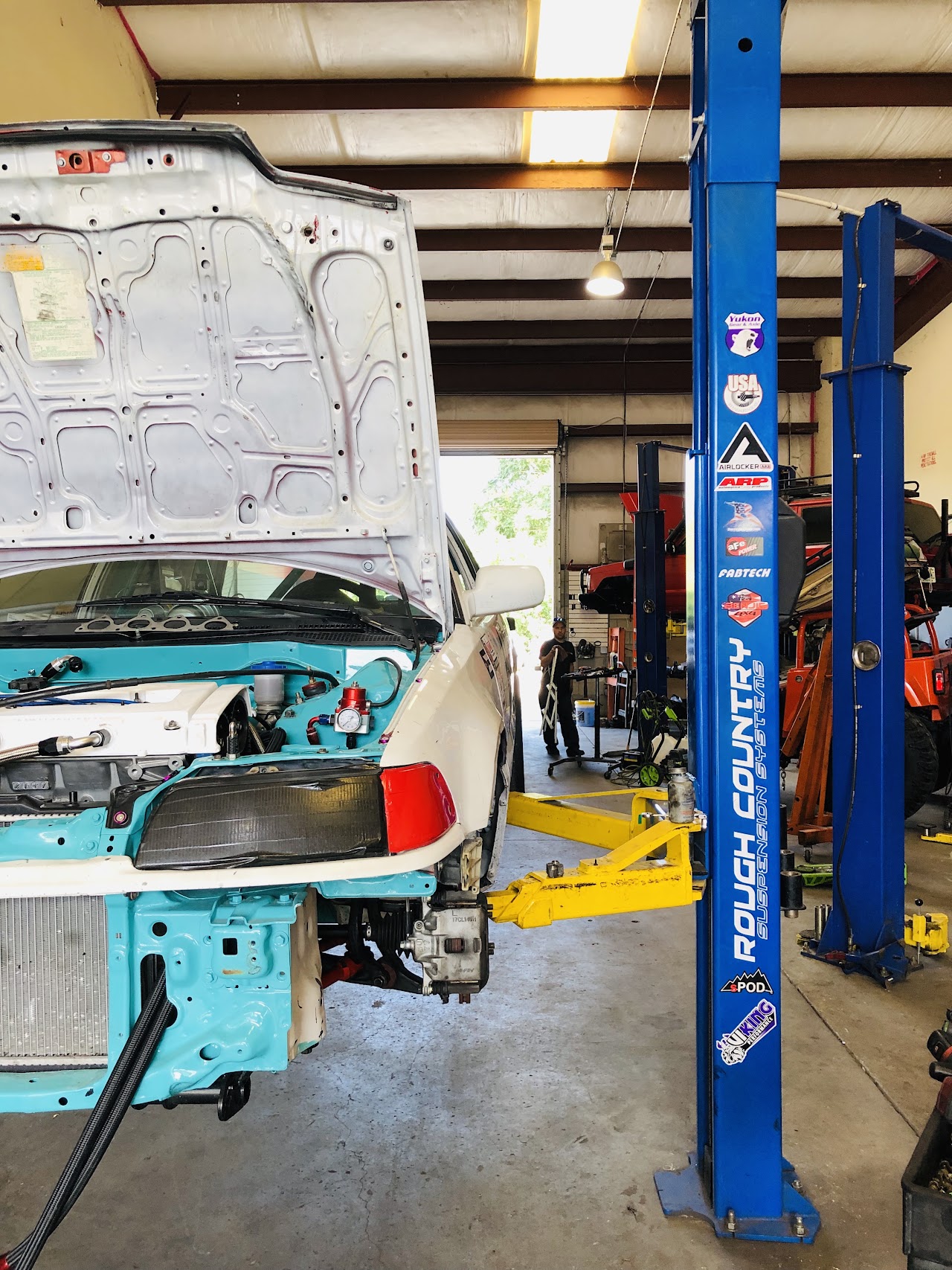 Benjie Auto Repair workshop bay in Kissimmee FL